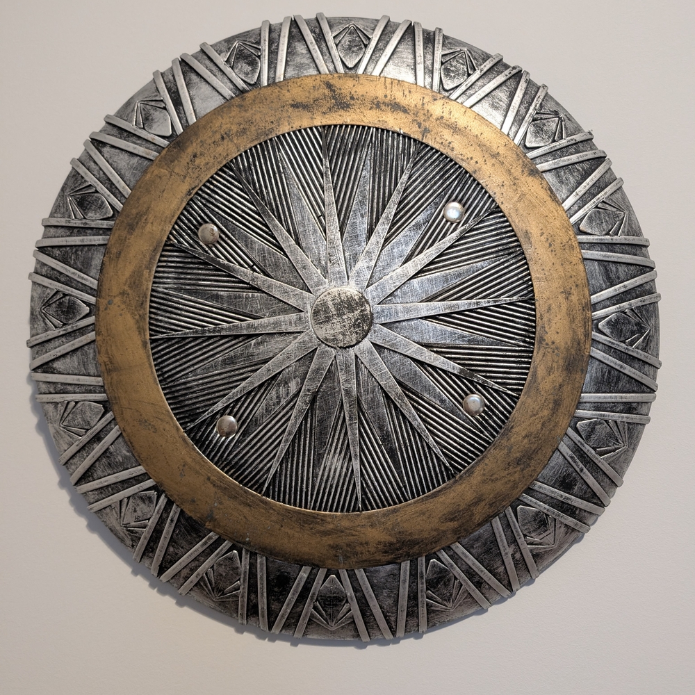 Silver and Gold Wall Decor